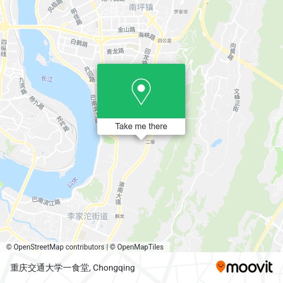 重庆交通大学一食堂 map