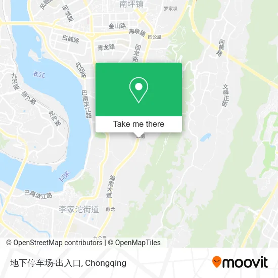 地下停车场-出入口 map