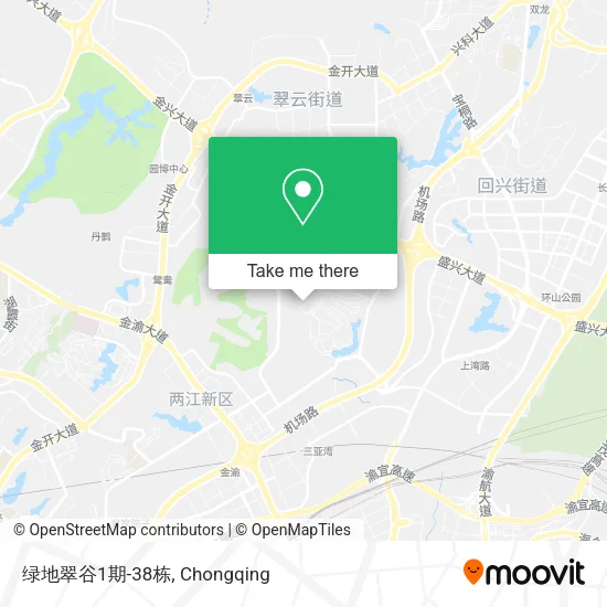 绿地翠谷1期-38栋 map