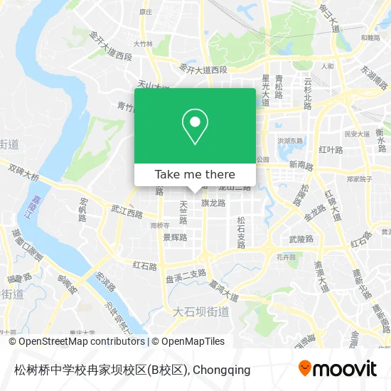 松树桥中学校冉家坝校区(B校区) map