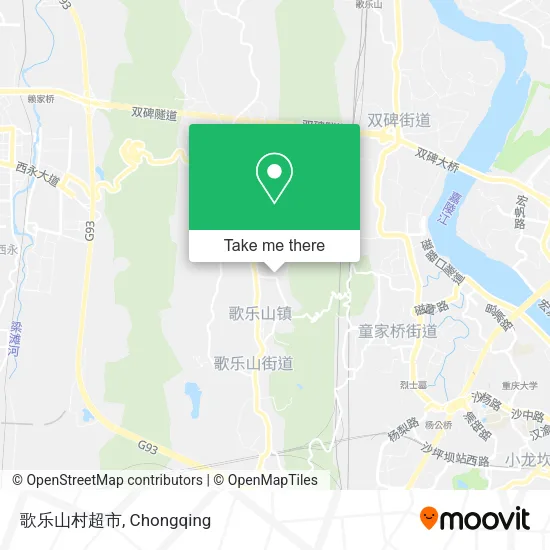 歌乐山村超市 map