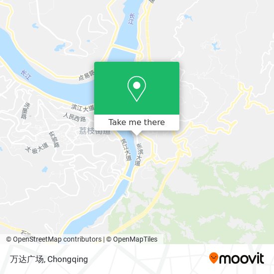 万达广场 map