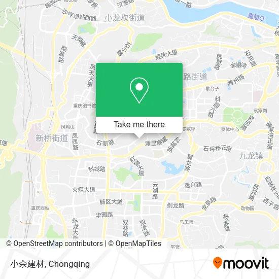 小余建材 map