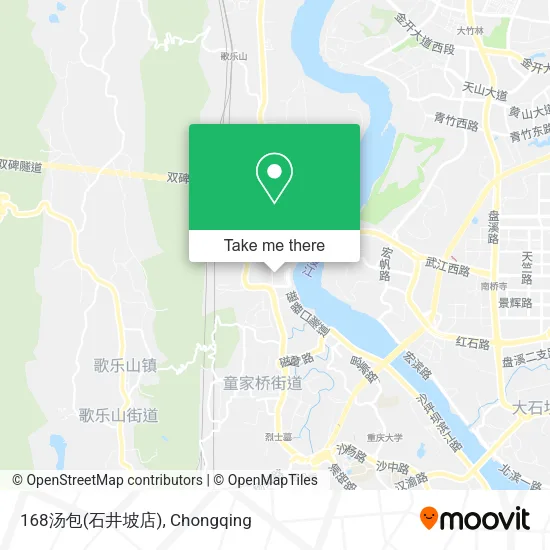 168汤包(石井坡店) map