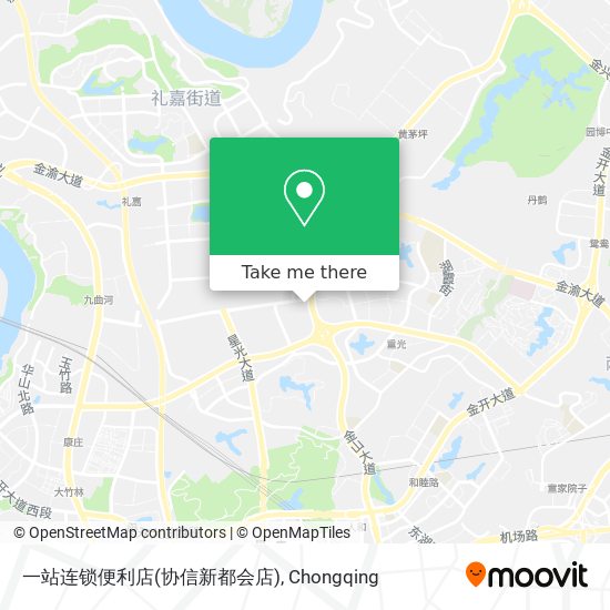一站连锁便利店(协信新都会店) map