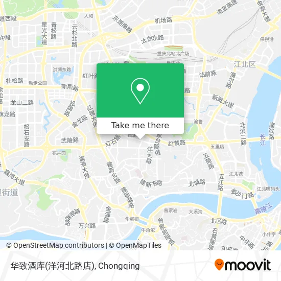 华致酒库(洋河北路店) map