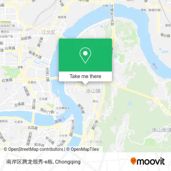 南岸区腾龙领秀-e栋 map