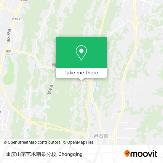 重庆山宗艺术南泉分校 map