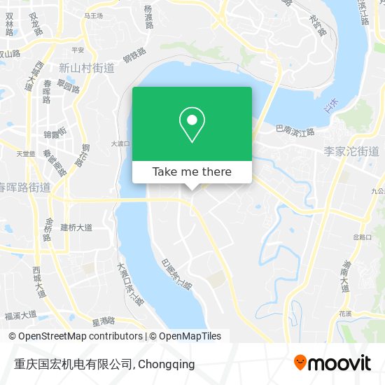 重庆国宏机电有限公司 map