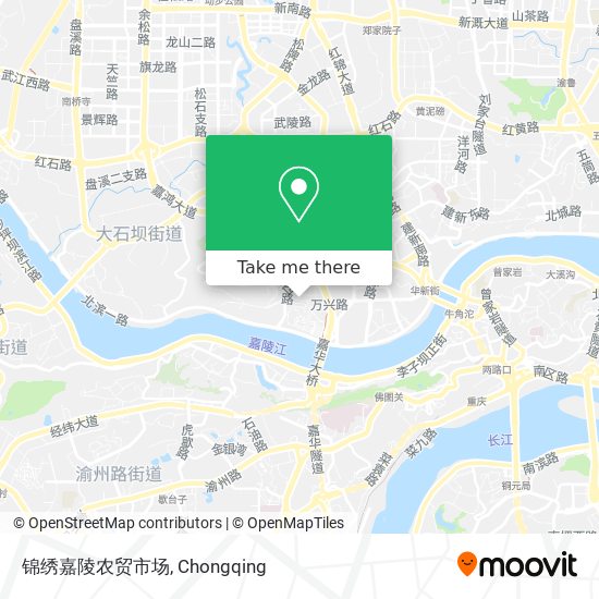 锦绣嘉陵农贸市场 map