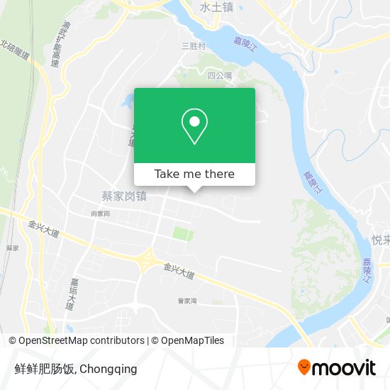 鲜鲜肥肠饭 map