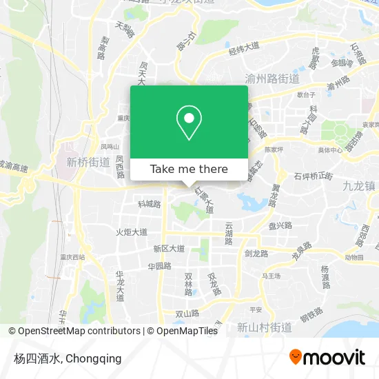杨四酒水 map