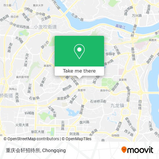 重庆会轩招待所 map