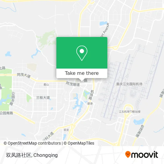 双凤路社区 map