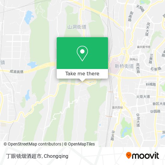 丁眼镜烟酒超市 map