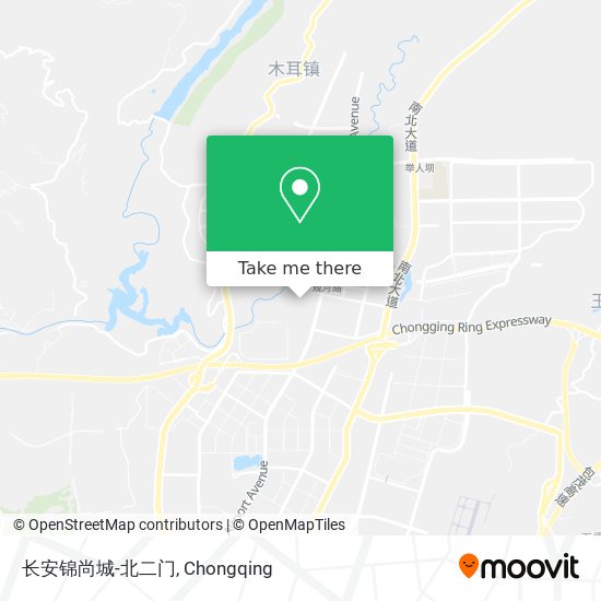 长安锦尚城-北二门 map