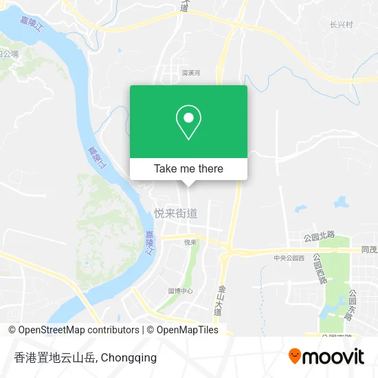 香港置地云山岳 map