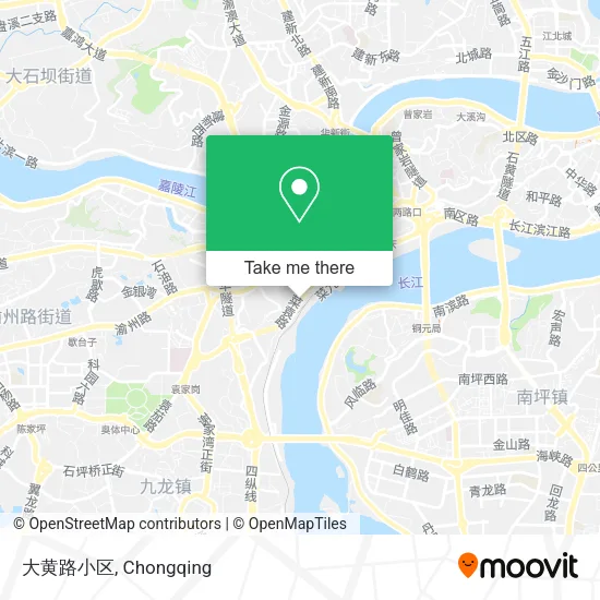 大黄路小区 map