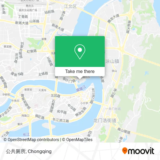 公共厕所 map