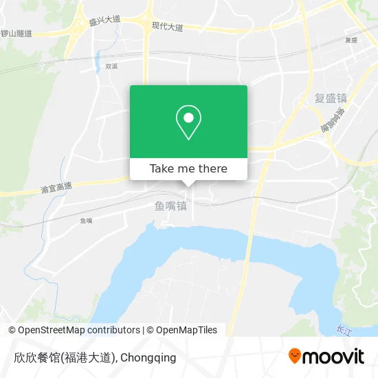 欣欣餐馆(福港大道) map