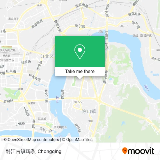 黔江古镇鸡杂 map