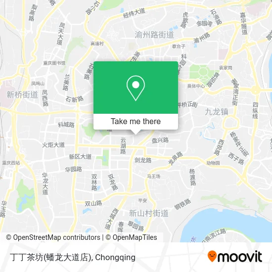 丁丁茶坊(蟠龙大道店) map