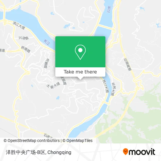 泽胜中央广场-B区 map