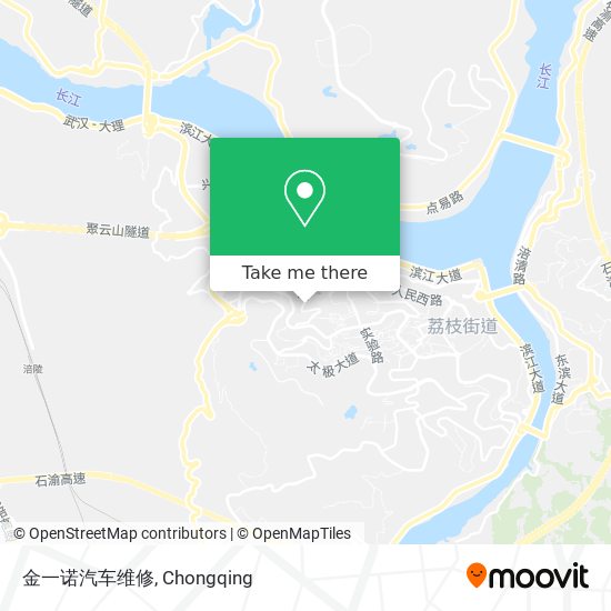 金一诺汽车维修 map