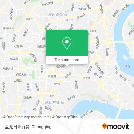 盘龙日杂百货 map