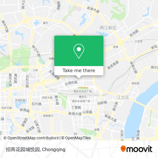 招商花园城悦园 map