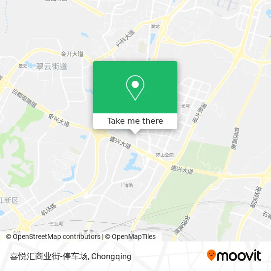 喜悦汇商业街-停车场 map