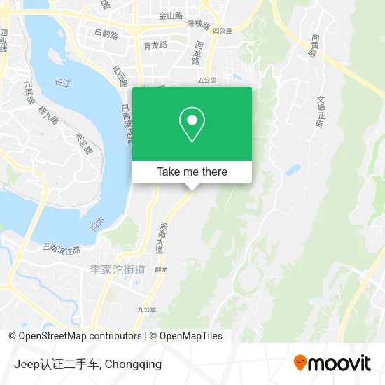 Jeep认证二手车 map
