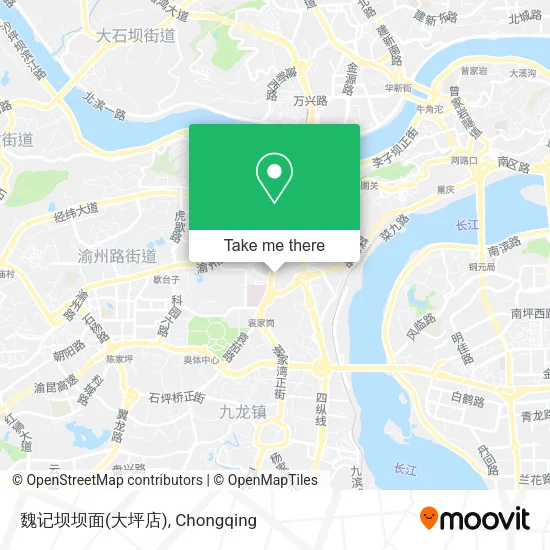 魏记坝坝面(大坪店) map