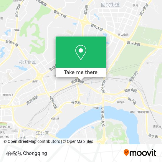 柏杨沟 map