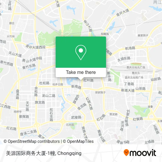 美源国际商务大厦-1幢 map