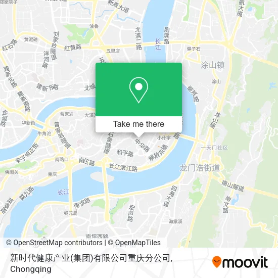 新时代健康产业(集团)有限公司重庆分公司 map