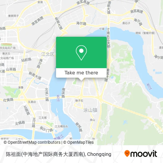 陈祖面(中海地产国际商务大厦西南) map