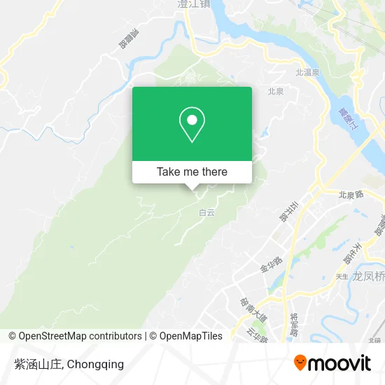 紫涵山庄 map