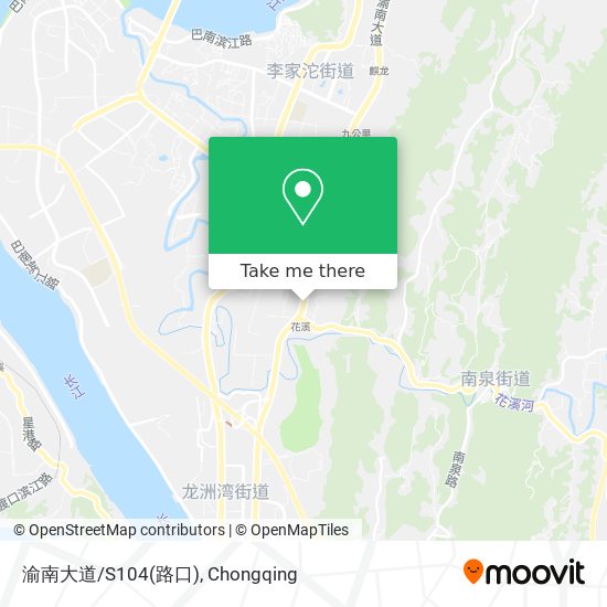 渝南大道/S104(路口) map