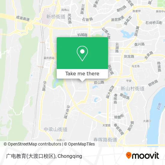 广电教育(大渡口校区) map