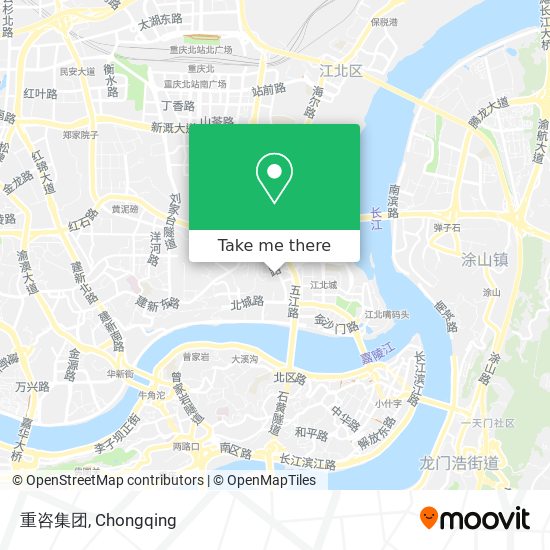 重咨集团 map