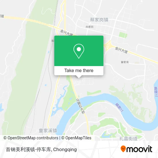 首钢美利溪镇-停车库 map