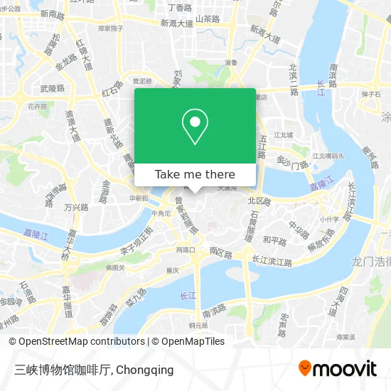 三峡博物馆咖啡厅 map