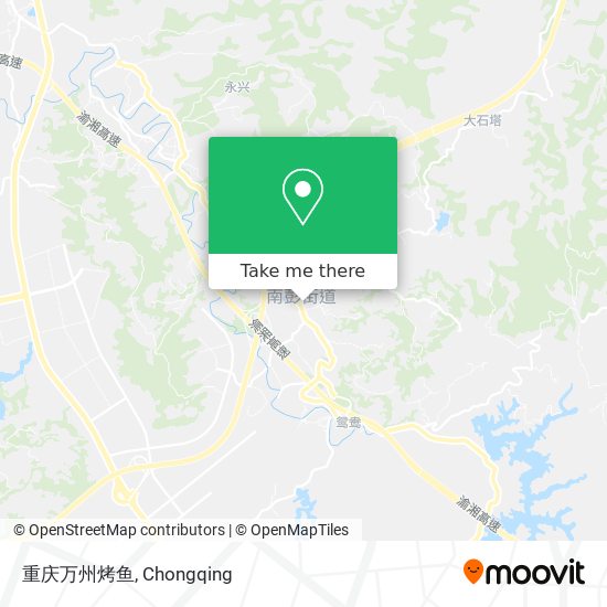 重庆万州烤鱼 map