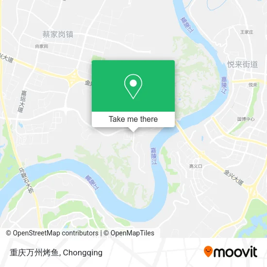 重庆万州烤鱼 map