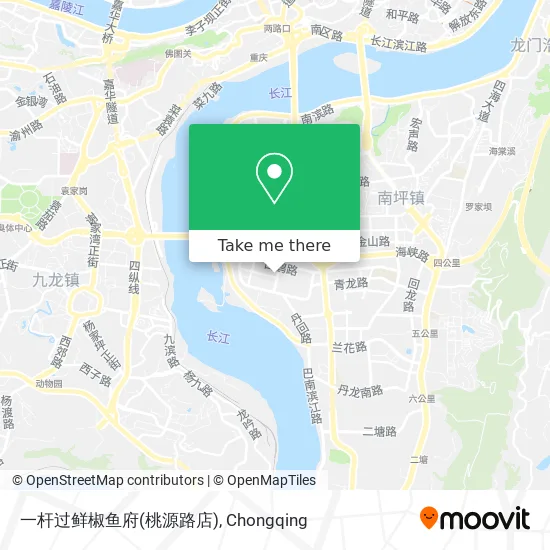 一杆过鲜椒鱼府(桃源路店) map