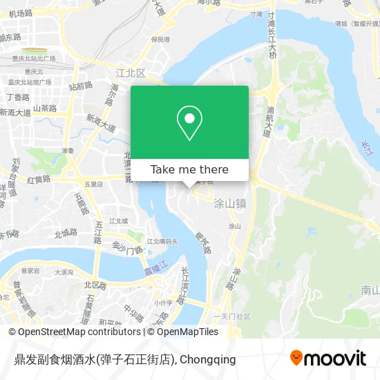 鼎发副食烟酒水(弹子石正街店) map