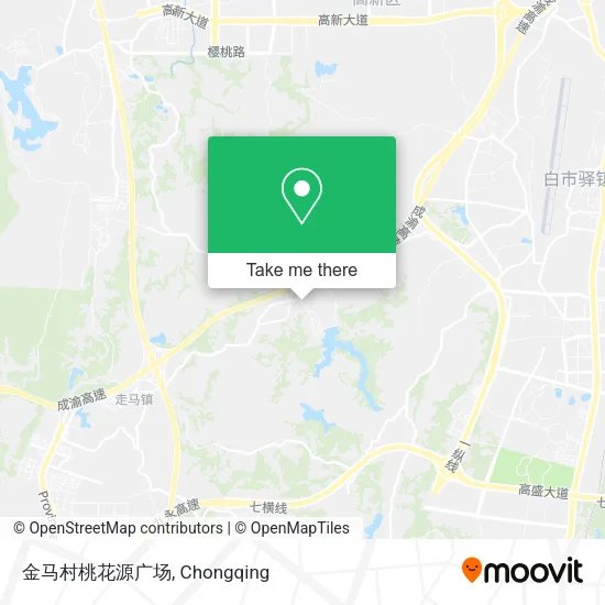 金马村桃花源广场 map