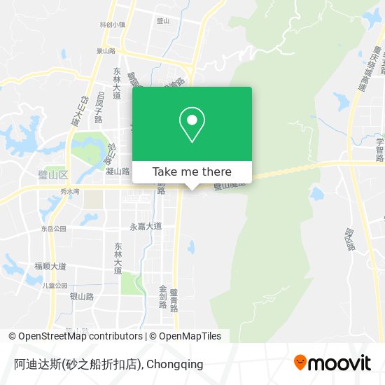 阿迪达斯(砂之船折扣店) map