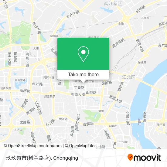 玖玖超市(树兰路店) map